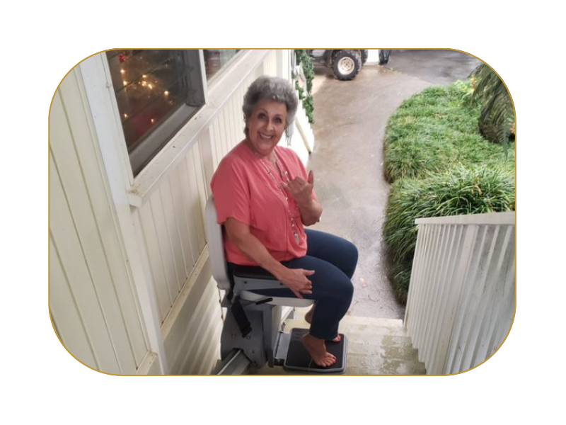 Aloha Lift Ohana Straight Outdoor Stairlift