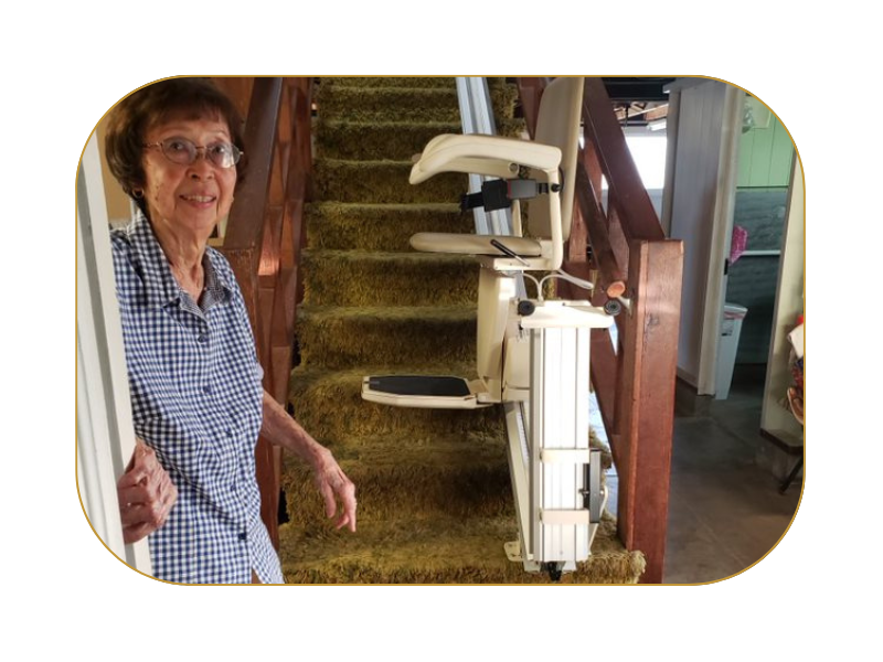 Aloha Lift Stairlift Basement